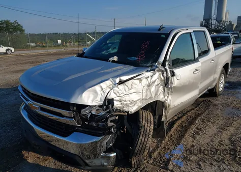 2022 Chevrolet Silverado 1500 Ltd 4Wd Short Bed Lt из США, поврежденный, VIN 3GCUYDEDXNG177767